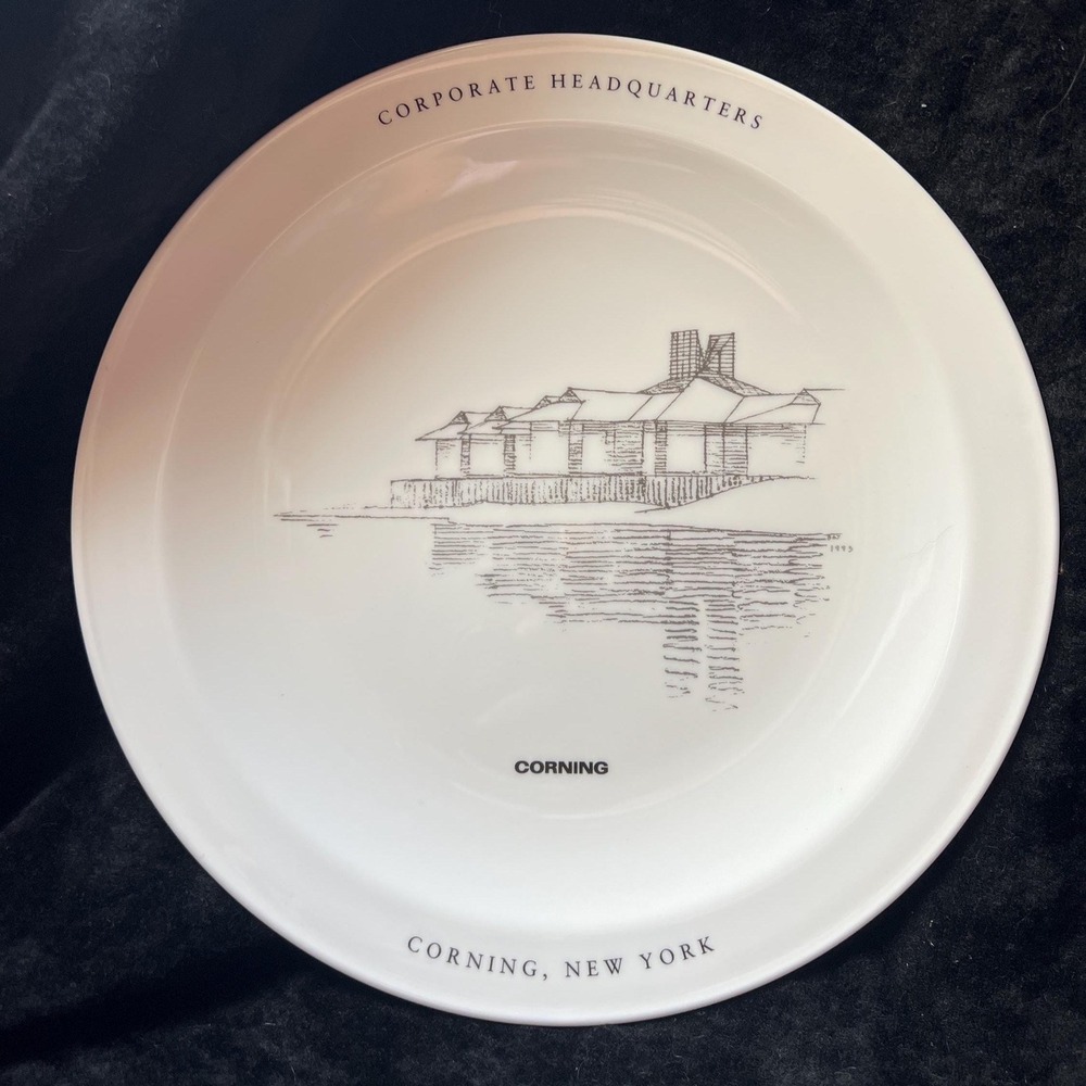 Corning Corporate Headquarters Pyroceram Plate / Corning New York